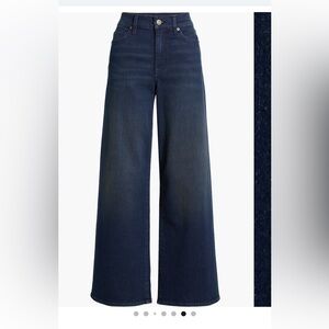FRAME Le Slim Palazzo Wide Leg Pants Jeans 
Color Beaumont Size 26